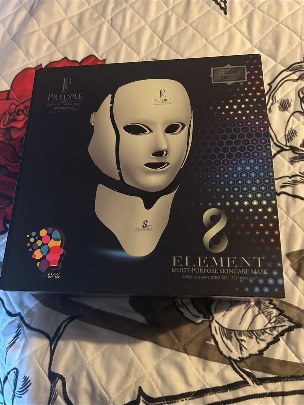 Prediré 8 Element Multi-Purpose Skincare Mask — White LED Facial Mask